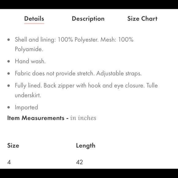 Unforgettable Guest Fit and Flare Dress US size 4 - Picture 6 of 7